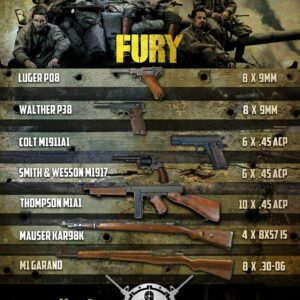 Fury élménylövészeti csomag "ezüst"