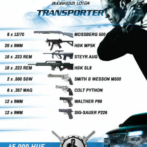 Transporter – A szállító élménylövészeti csomag "ezüst"